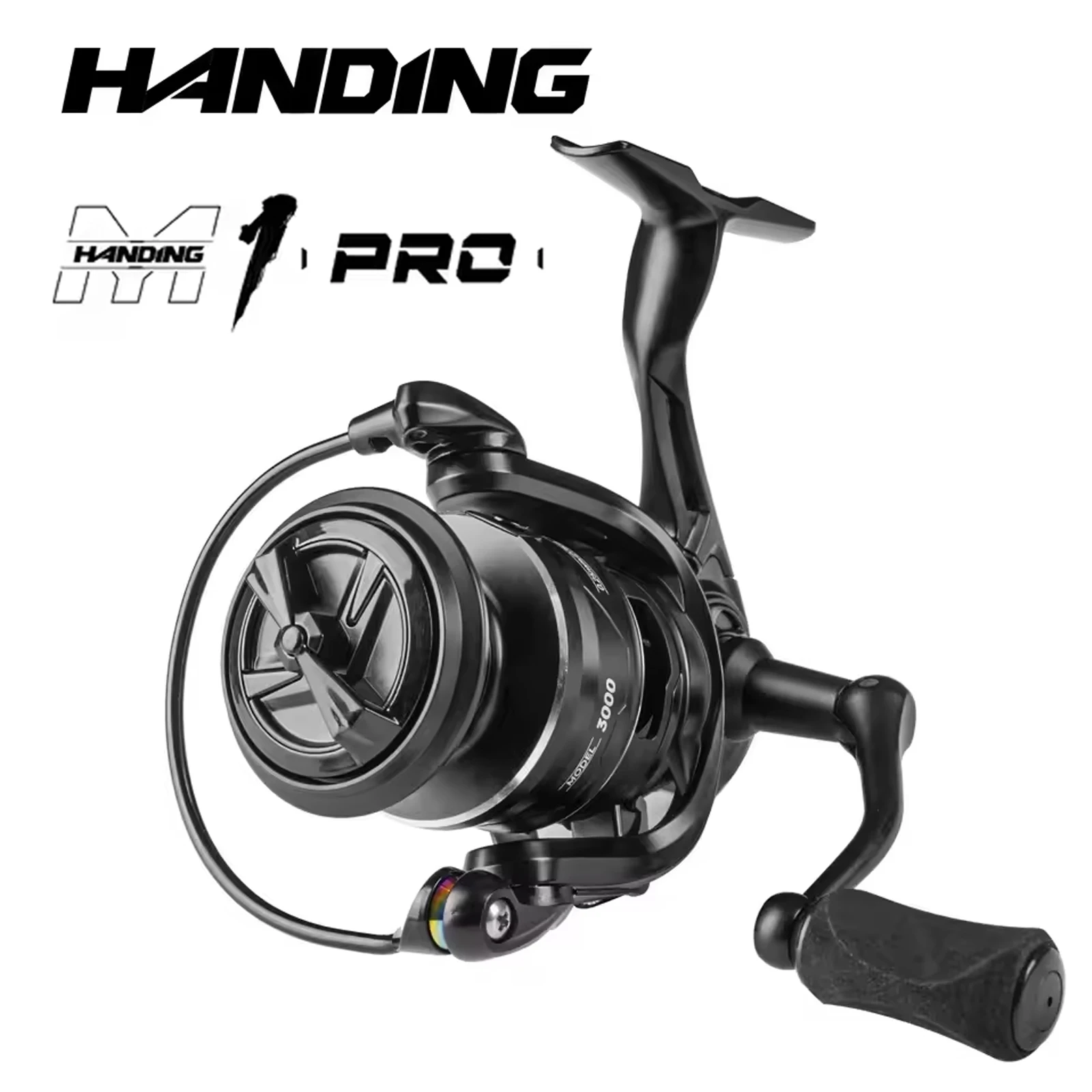 HANDING M1 PRO Fishing Reel Spinning Reel Corrosion Resistant Seawater Fishing Reel 9+1 Ball Bearings 15KG Max Drag for Big Fish