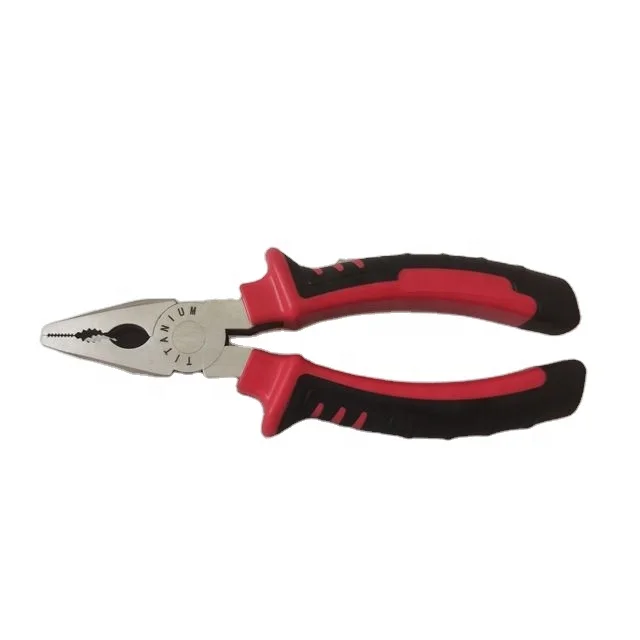 

OakBrand Non Magnetic Titanium Hand Tools Combination Plier 8" Lightweight, Easy to Use, Corrosion-resistant for MRI