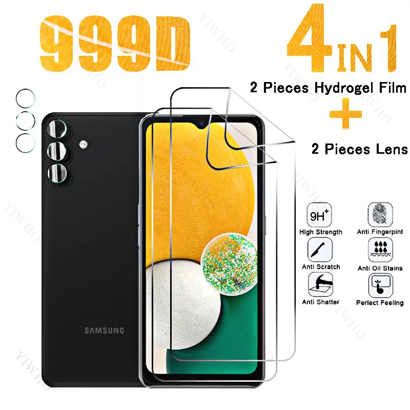 6in1 Full Cover Front Hydrogel Film for Samsung Galaxy A13 5G Safety Screen Protectors for Samsung A13 SM-A136U 6.5