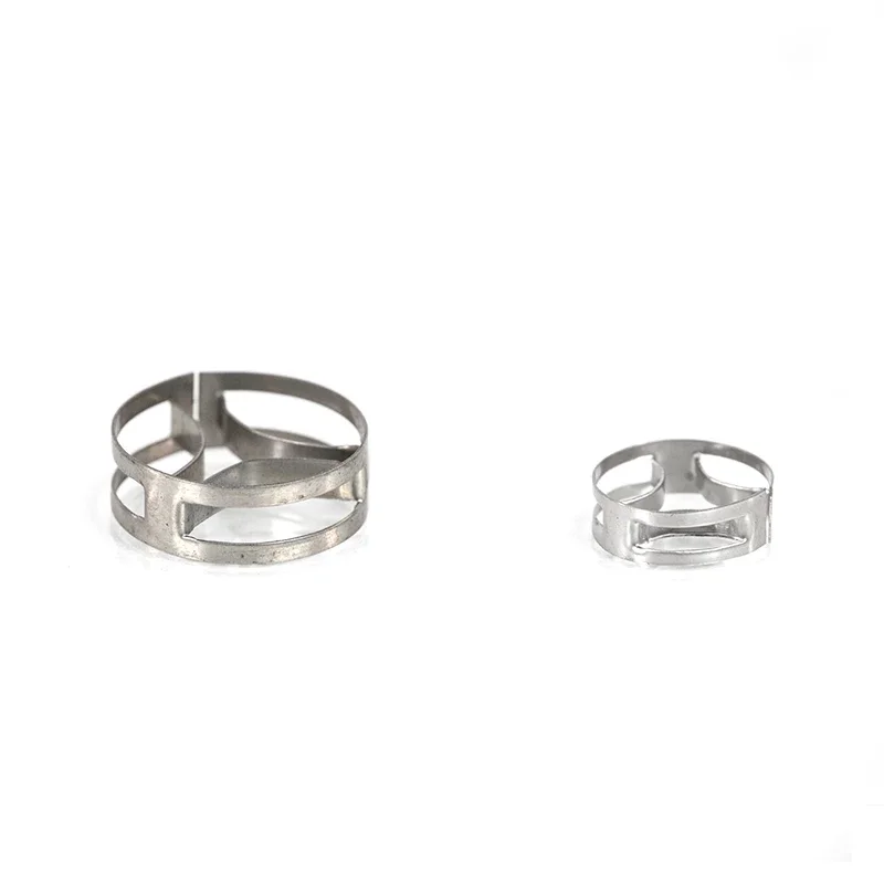 Ss304 316 Flat Ring Metal Random Tower Packing Stainless Steel Super Mini Ring