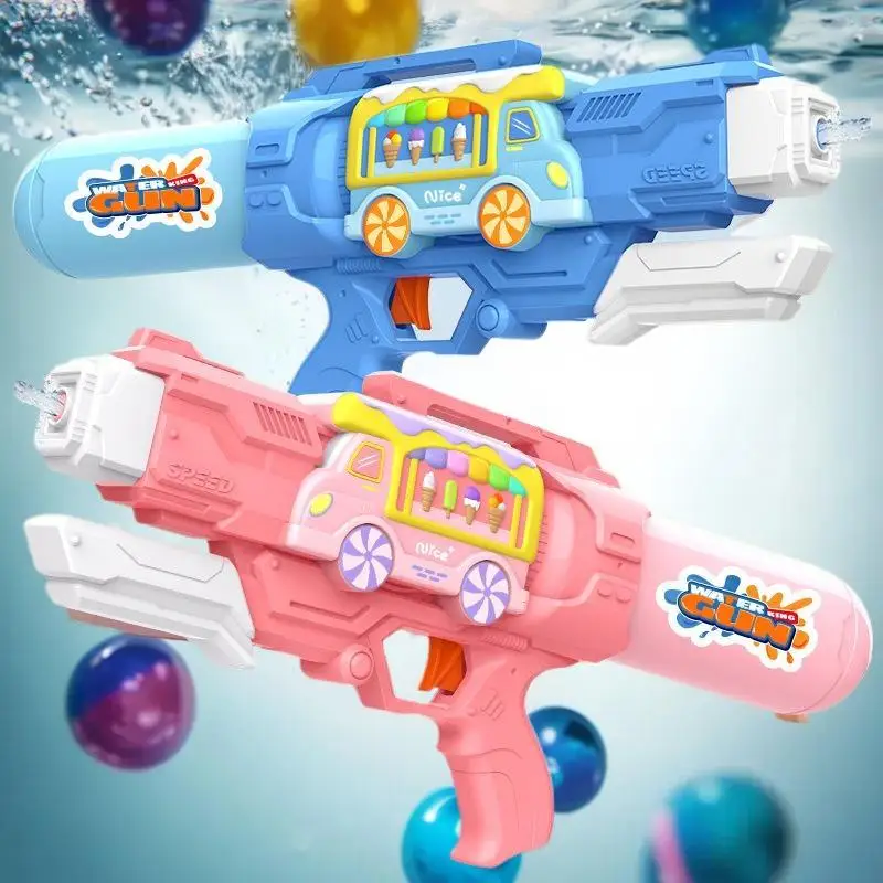 Unit Children's Sweet Stall Mobile Summer High-Pressure Water Blaster Outdoor Sand Water Warfare Playset for Adults