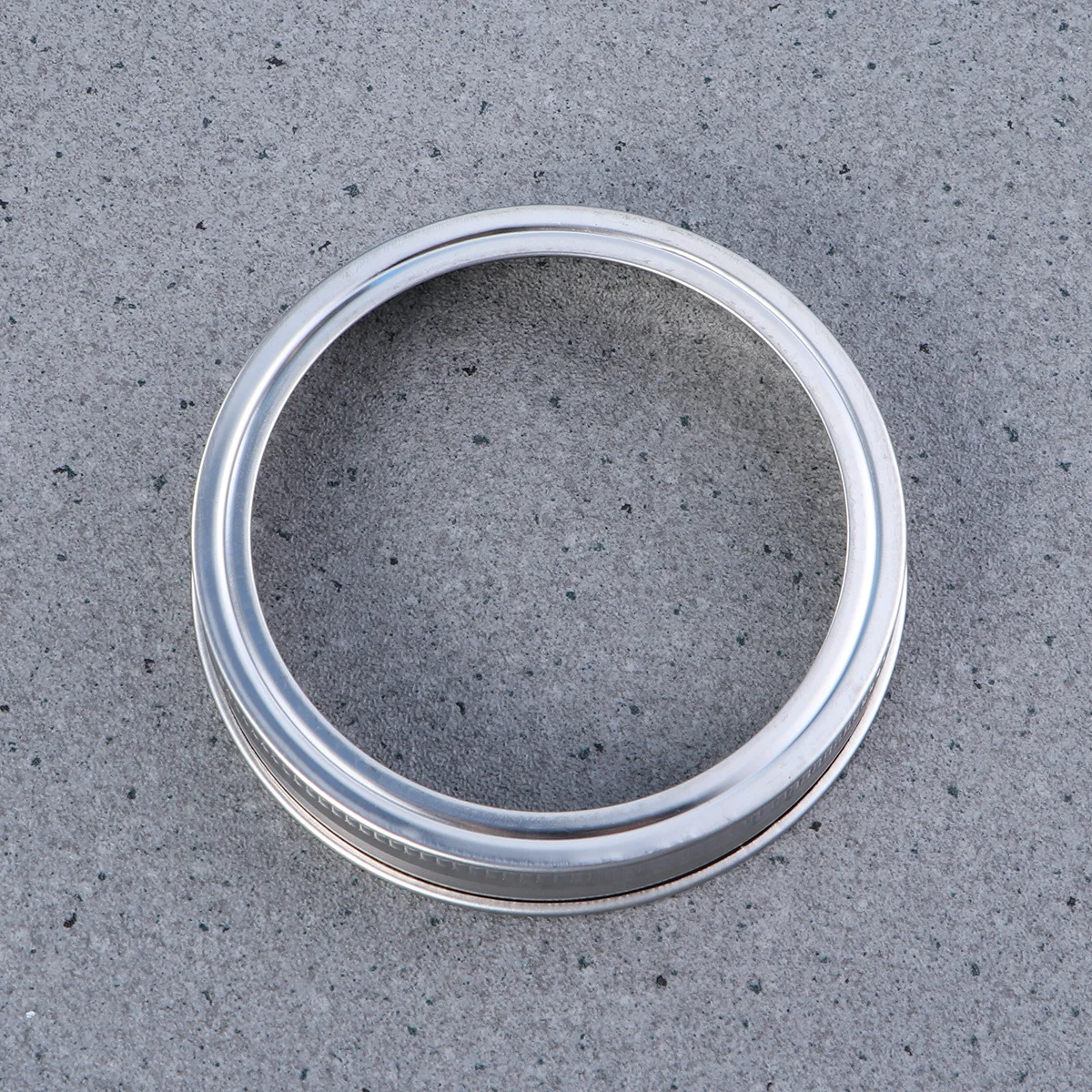 

12pcs Stainless Steel Screw Bands Rustproof Jar Lid Rings For Canning Mason Jars Fermenting Sprouting Wide Mouth Multi-Purpose