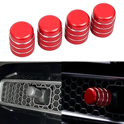 Center Console Air Vent Outlet Cover Trim Cap Switch Knob Ring Red for 11th Gen Honda Civic 2022 2023 2024 Interior Accessories
