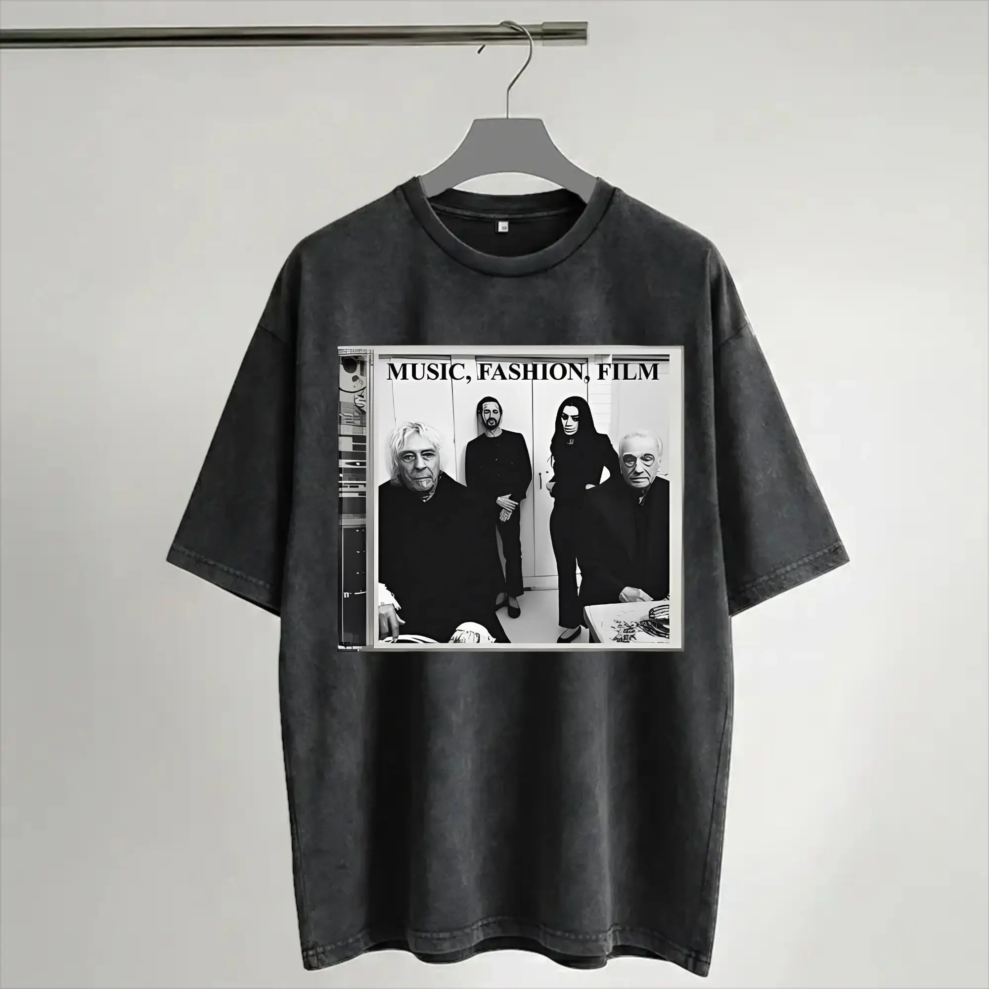 Charli XCX 2026 Music Fashion Film Tour  Accessories Washed T Shirt for Men Women Streetwear Hip Hop T-Shirts Graphic  Tees Tops