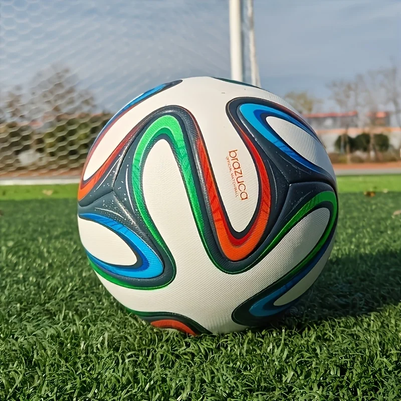 No.5 Seamless Design Football Wear-Resistant Highly Elastic Durable Soccer Ball for Sports Fitness
