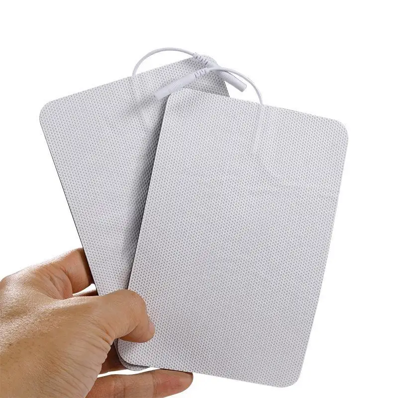 Soft Conductive Electrode Sheets Non-Irritating Massage Pads for Acupuncture Massager Pain Relief Travel Office Relaxation