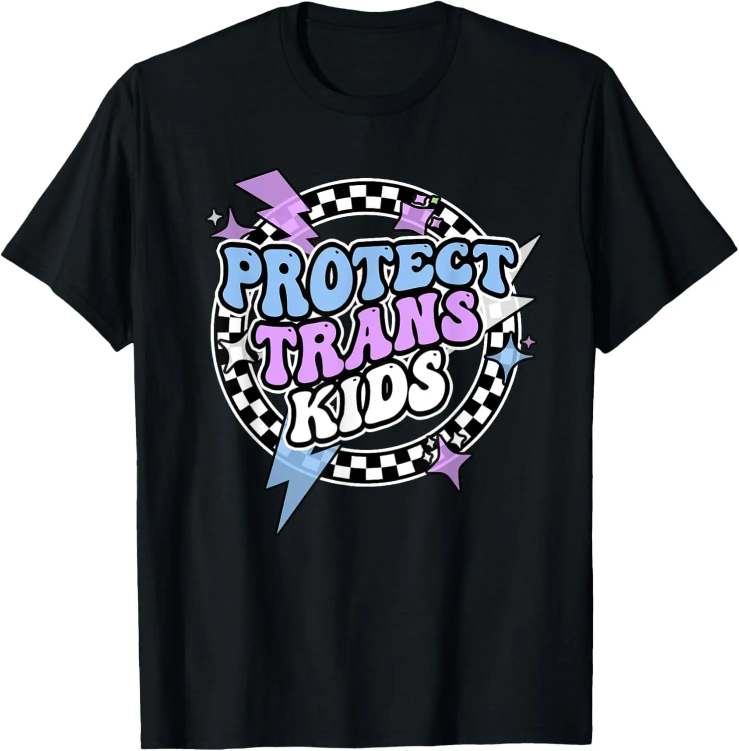 

Детская рубашка в стиле ретро Protect Trans для женщин, футболка Pride для взрослых и детей, 100% хлопок