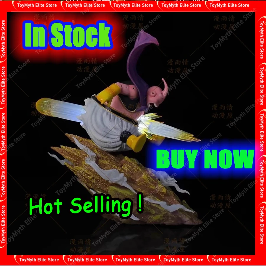 ฟิกเกอร์อนิเมะดราก้อนบอล มาจินบู ของสะสมใหม่ ของตกแต่งโต๊ะทำงาน โมเดลพีวีซี ของขวัญวันเกิดสำหรับเด็ก