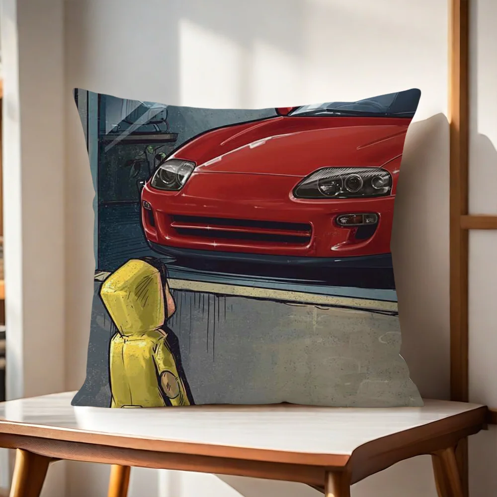 Kids Dream Car pillow cover Sofa living Printing Decoration Room Home Office Coffee Shop Car Nordic Simplicity Cover