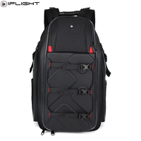 IFlight FPV Drone Backpack 530X340X260mm 33 Liter Volume Resizable Compartments Ntegrated RGB Light Strips For FPV Drone Goggles