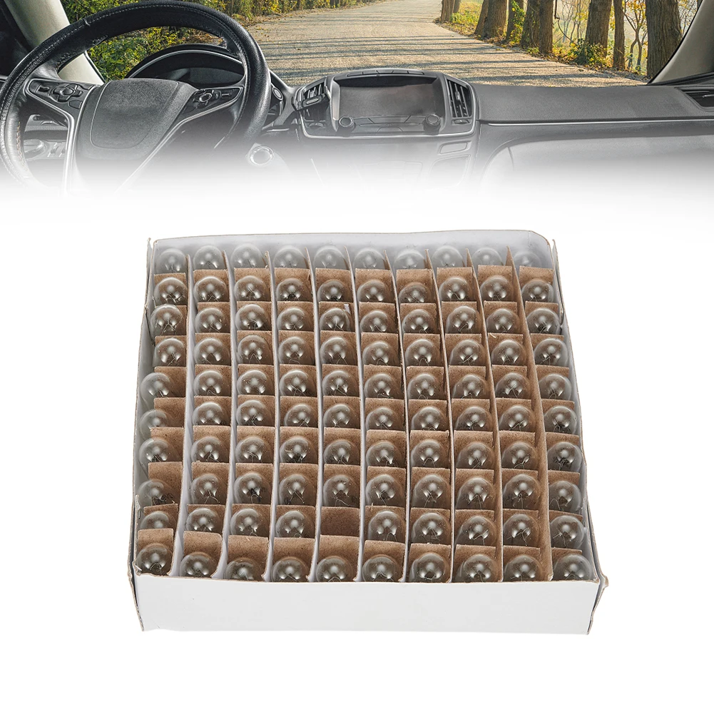 A Box Of 100 Light Bulbs 194 T10 Incandescent Bulbs Interior Dome High Mount Stop Directional Signal 657 912 1250