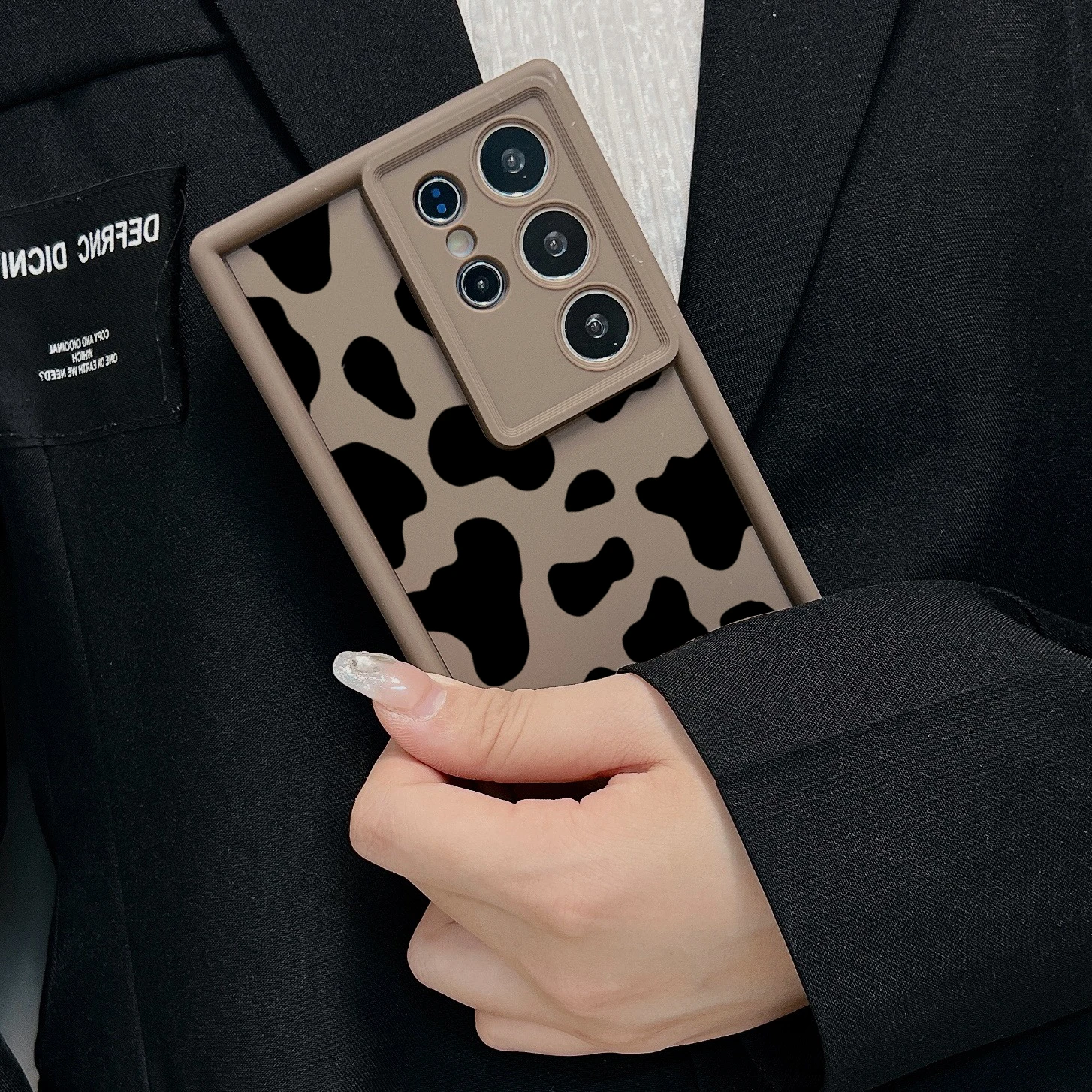 Leopard Print Pattern Case for Samsung S24 Ultra S23 Plus S22 S21 S20 FE A55 A54 A53 A52 A33 A34 A35 A32 A13 A14 A15 Soft Cover