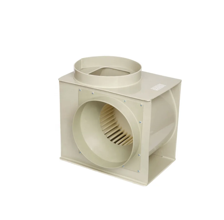 Small indoor PP centrifugal fan for fume hood exhaust, high quality and chemical resistance
