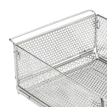 /Removable /Iron /Storage Rack Basket Fit For For IGT Table Condiment Utensil Organizer Stackable Camping Picnic BBQ Gear