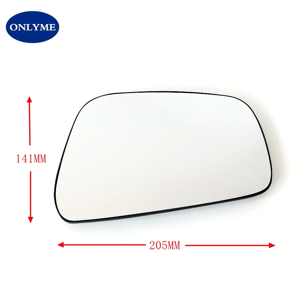 Car heated mirror glass for  NISSAN  NP300 NAVARA /XTERRA  D40 (2005- 2013 ) PATHFINDER (2005 +) (MIRROR WITHOUT CORNER BLINKER)