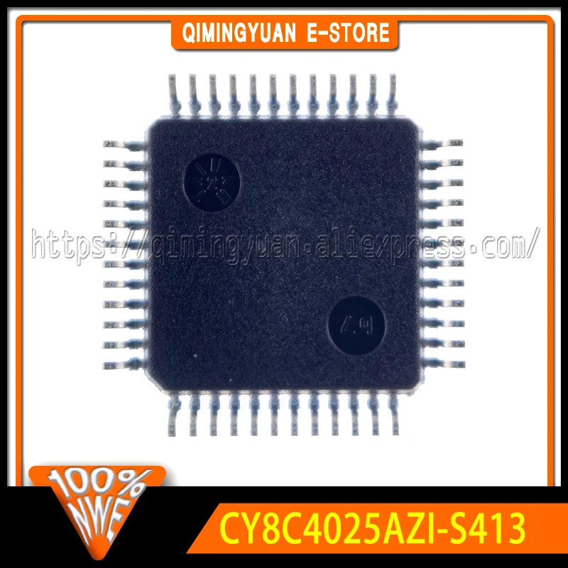 5 ~ 20 قطعة/الوحدة CY8C4025AZI-S413 QFP48 CY8C4025AZI 100% جديد الأصلي في المخزون ARM متحكم MCU PSoC4 IC عينة
