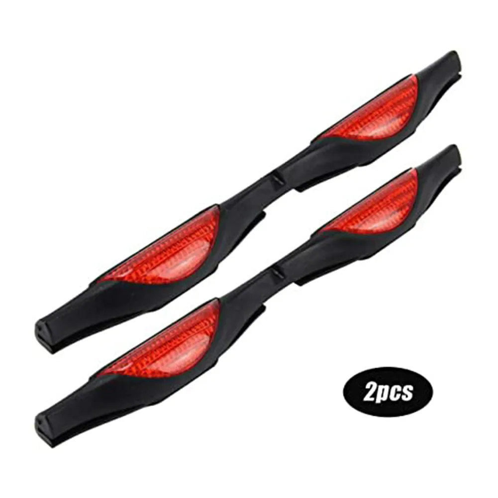 ABS Anti-collision Sticker Accessories Car Door Door Guards For Car Prevent Scratches Protect Edges Red Waterproof 2PCS/SET