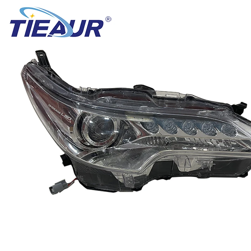 TIEAUR Auto Headlight  Plastic Headlights for FORTUNER 15-18 Year