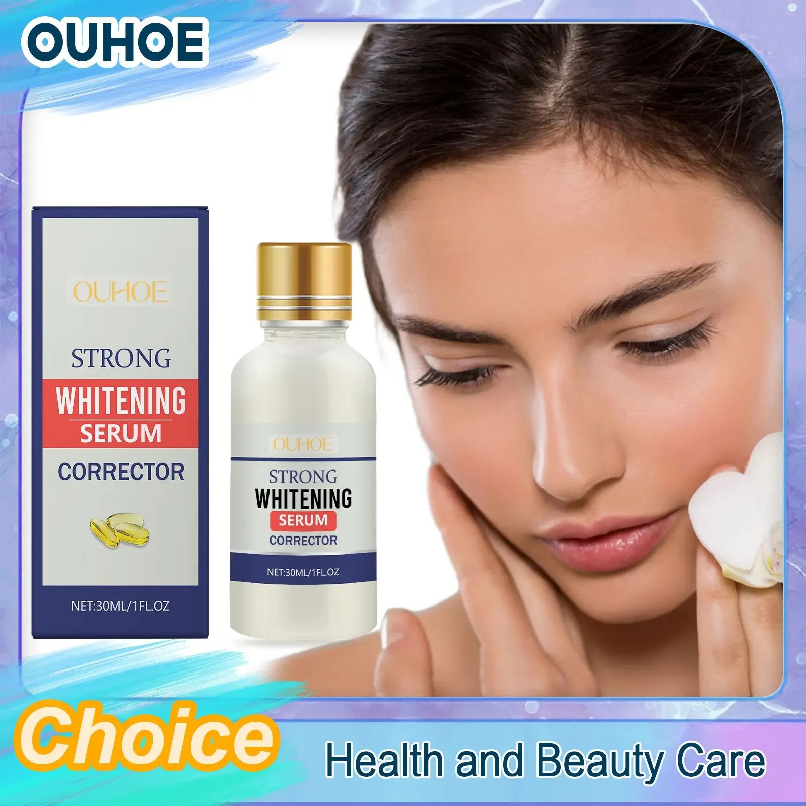 

Whitening Face Essence Anti Aging Lighten Dark Spots Enhance Barrier Firming Smoothing Repairing Nourishing Anti Yellowing Serum