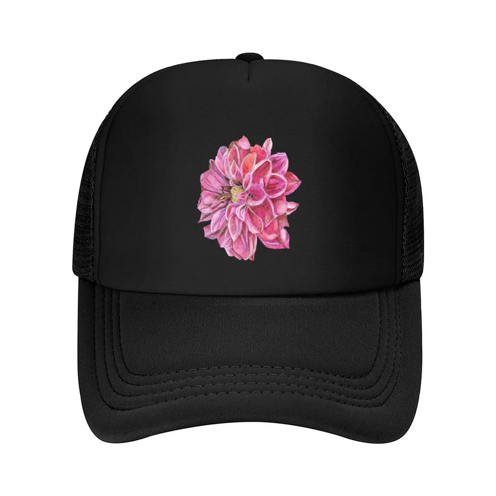 

Dahlias in Quarry Bay Park Baseball Cap Bobble Hat summer hat Hat Man For The Sun Snapback Cap Women Beach Fashion Men's