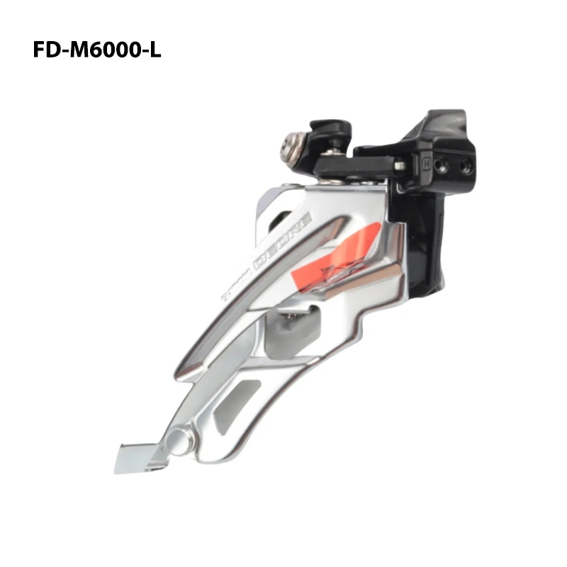 SHIMANO DEORE الجبهة Derailleur FD-M6000 M/D/L/H 3X10Speed لقطع غيار الدراجة الجبلية MTB الأصلية #3