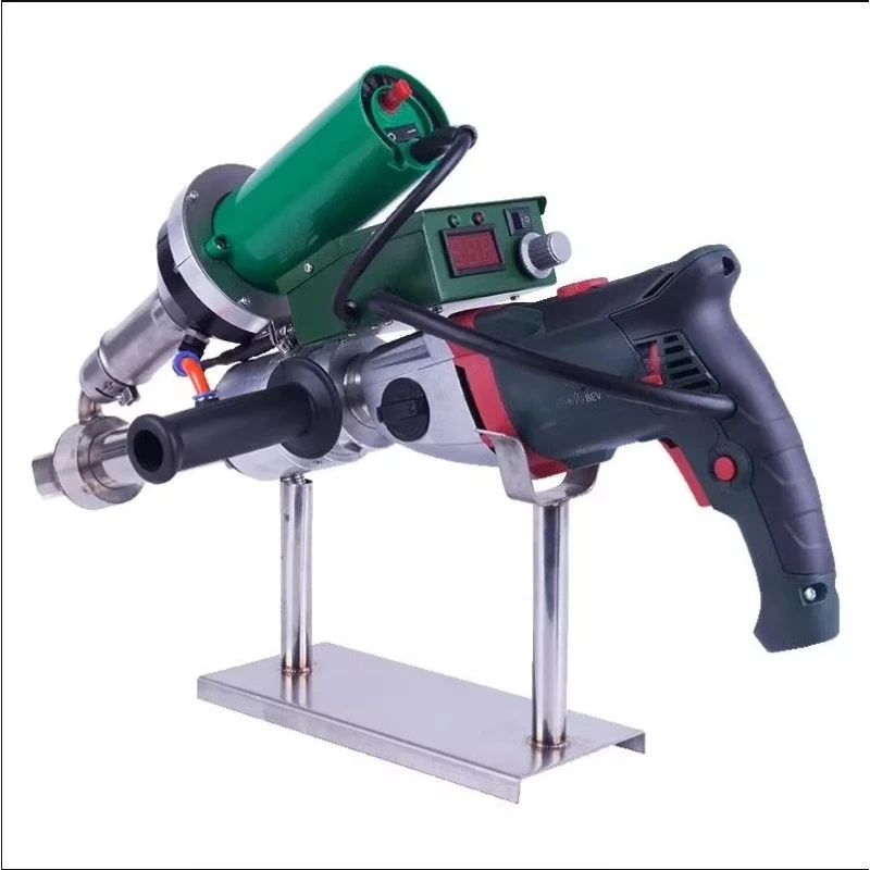 Double Independent Heating Systems Pfj3400 Handle Welding Machine Plastic Welding Kit Hand Extrusion Welder Extruder
