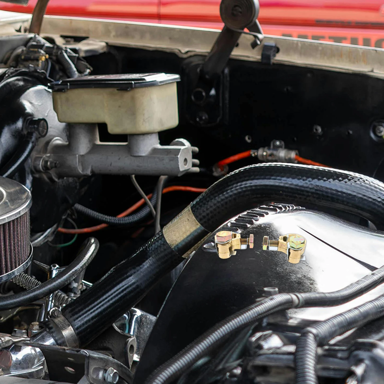 

Brass Terminal Connectors Thickened Copper Universal Car Truck Rv Marine Boat Cable End Connector Automotive