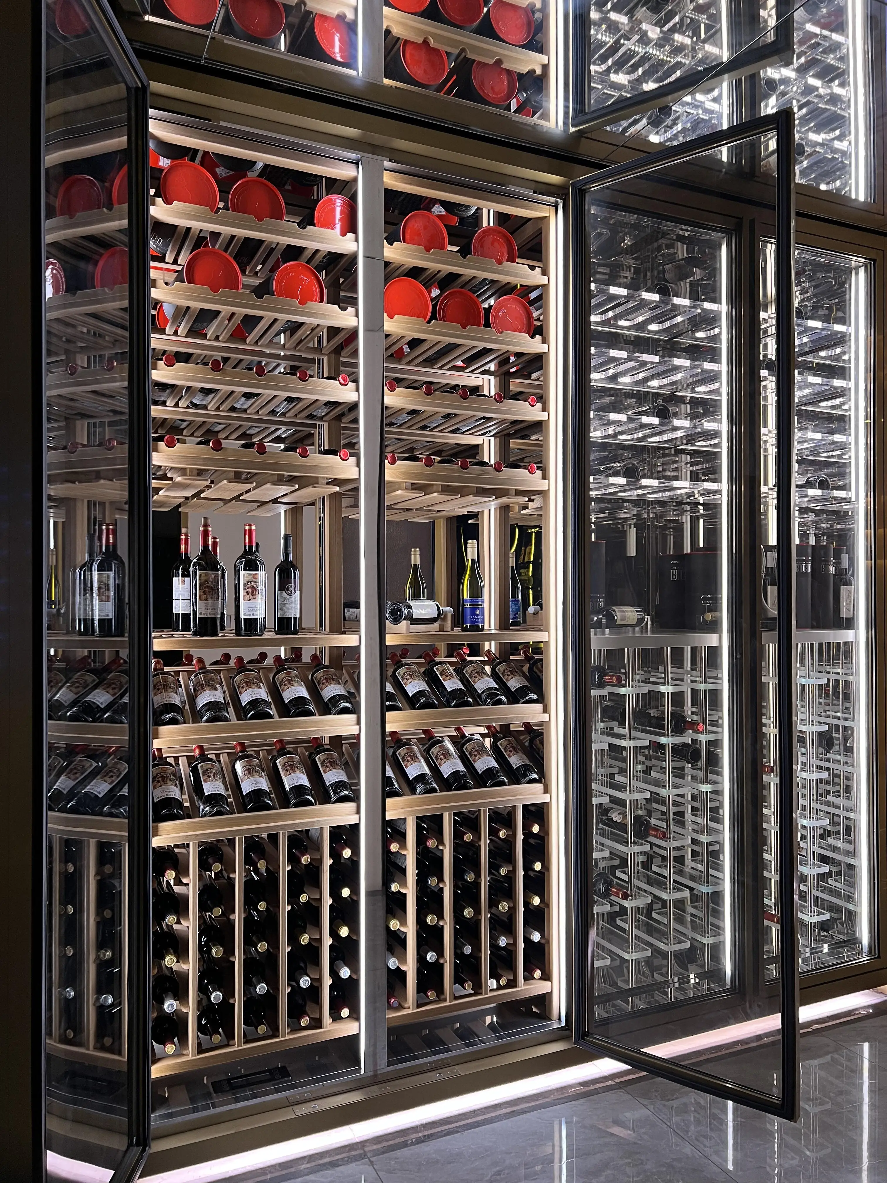 Stainless Steel Wine Cabinets - Built-in/Freestanding, Commercial/Home, Constant/Thermostatic & Multi-Temperature Storage