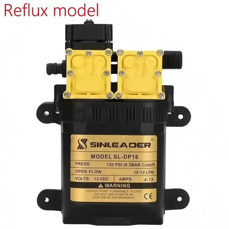 12V 7A 10L/min High Pressure Agricultural Electric Water Pump Water Sprayer Pumps Dual-Core Power Agricultural Electric