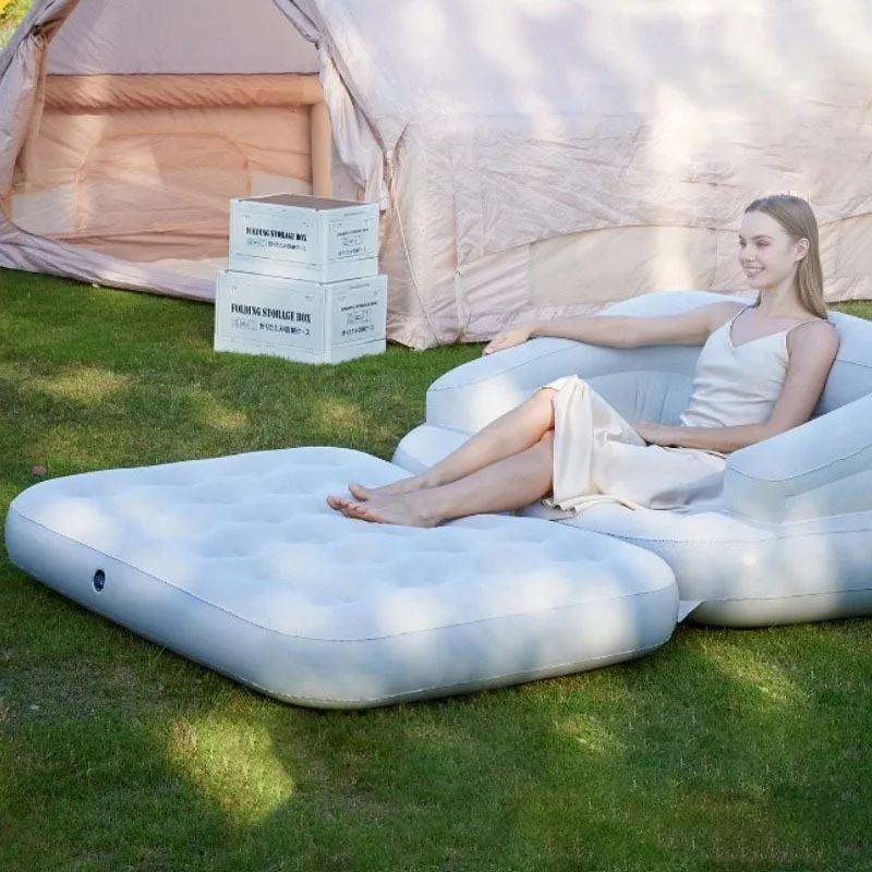

Легкие складные надувные матрасы для кемпинга, надувной коврик, портативное уличное профессиональное снаряжение, оборудование для кемпинга