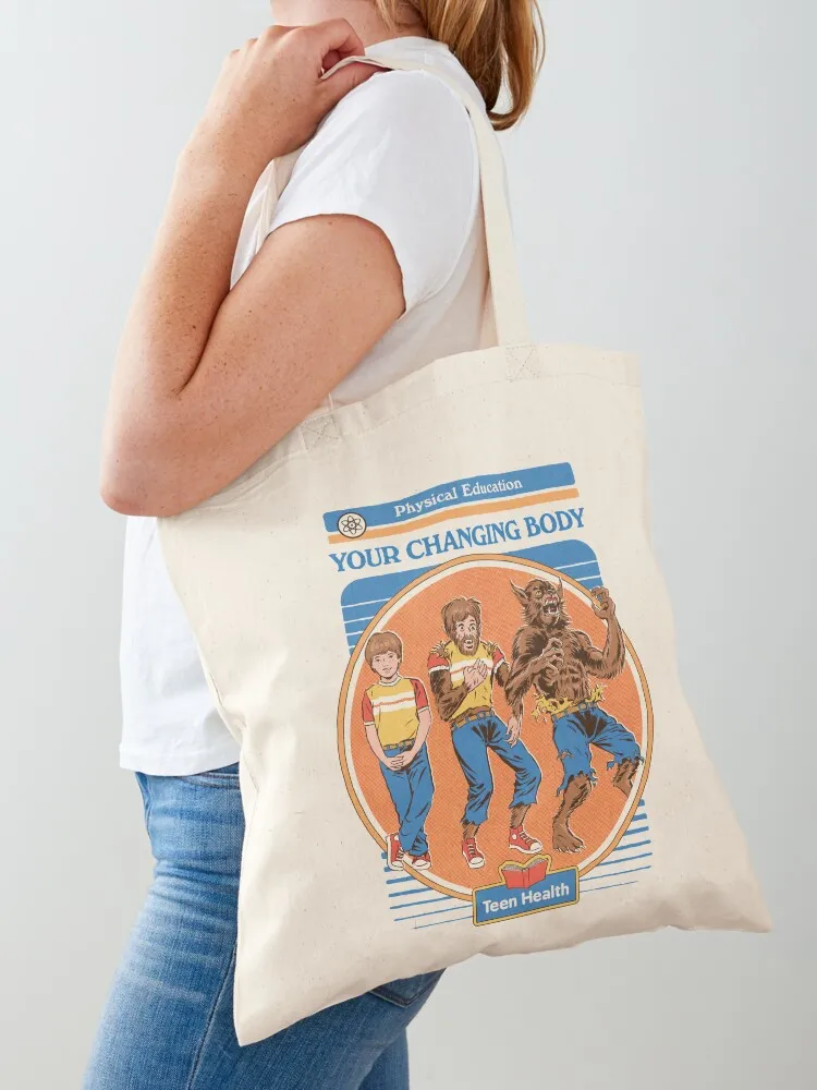 Your Changing Body Tote Bag tote bags cloth bags Handbags custom tote bag