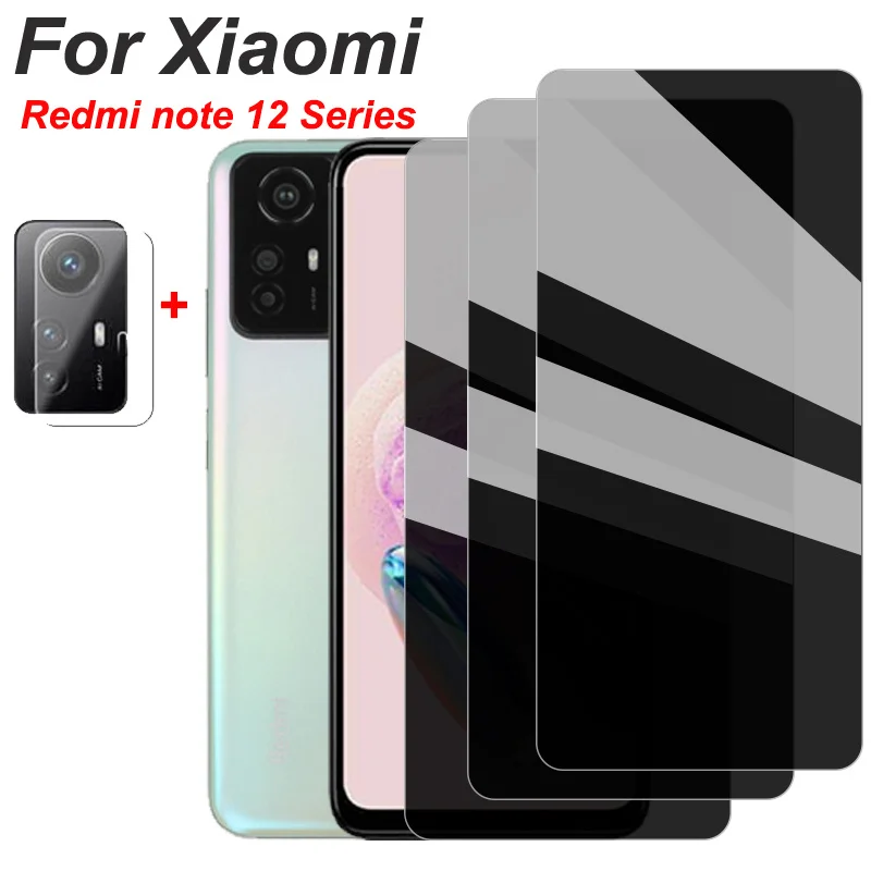 redmi note 12 antiespia Anti Spy Glass for Xiaomi redmi note 12 pro plus 5g Privacy Screen Protector redmi note 12 pro 5g anti glare glasses redmi