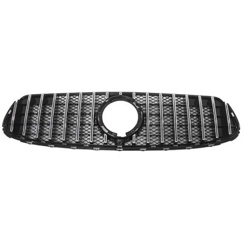 New Luxury Design Car Accessories Diamond/GTR Black Car Front Bumper Grilles for   Class GLC X253 Sports 2020-IN