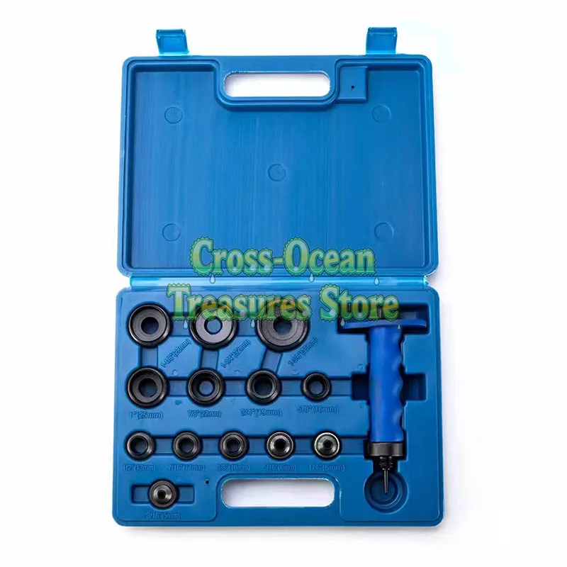 14ピース交換式ベルトパンチ、レザーパンチ、パンチ、パンチ