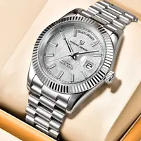 PAGANI DESIGN 2025 nuevo reloj automático DD36 de lujo con esfera de meteorito para hombre reloj de pulsera mecánico cristal de zafiro 10Bar resistente al agua