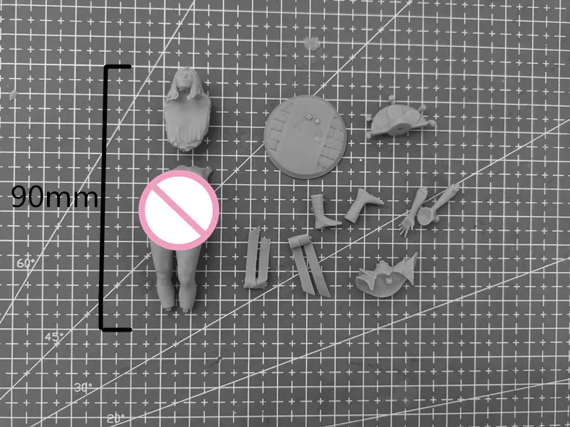 Figurka żywiczna 75mm w skali 1/24, ozdobna księżniczka, zestaw do samodzielnego montażu, diorama do samodzielnego montażu i niepomalowane figurki, zabawki, darmowa wysyłka