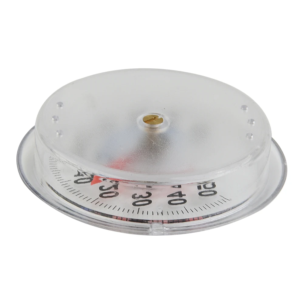 Dependable Round Shutter Thermometer with Metal Pointer for Accurate Indoor and Outdoor Temperature Monitoring