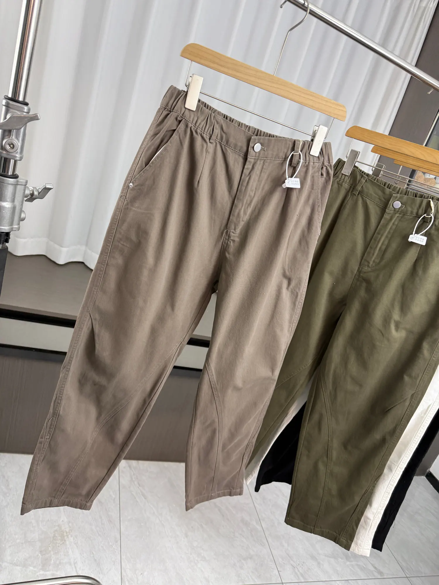 

Мужские повседневные брюки American Sle Workwear: весенне-осенние, простые, универсальные, для работы и отдыха, зауженные, длинные