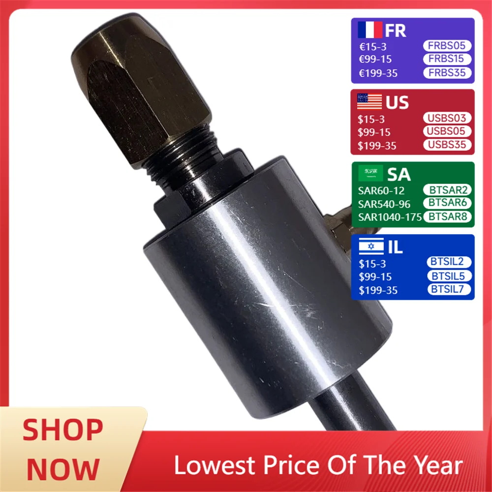 

10-meter diameter glass drill water injector
