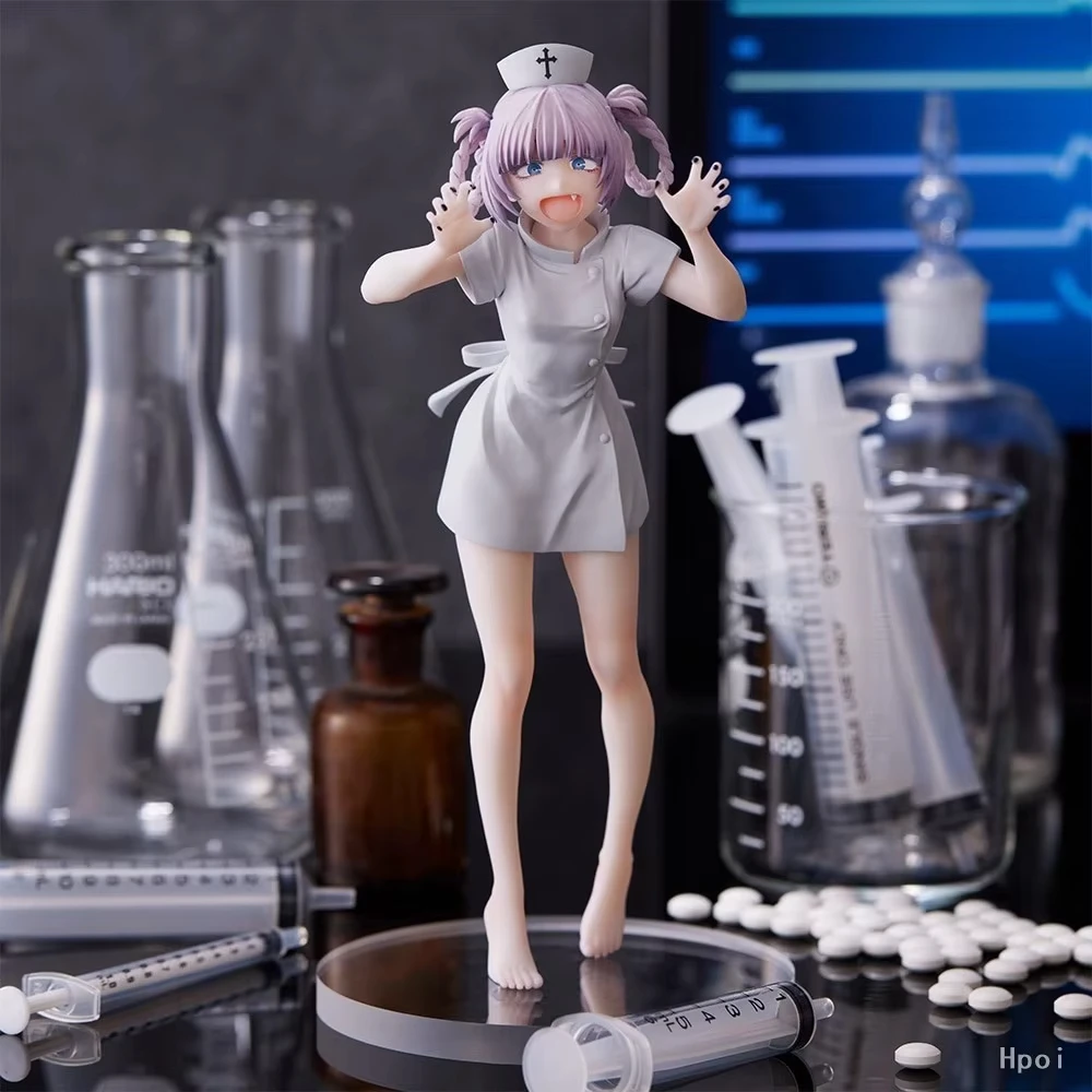 19cm Call Of The Night Anime Nanakusa Nazuna Vampir-Krankenschwester PVC Actionfigur Sammlermodell Puppe Ornamente Spielzeug Geschenk