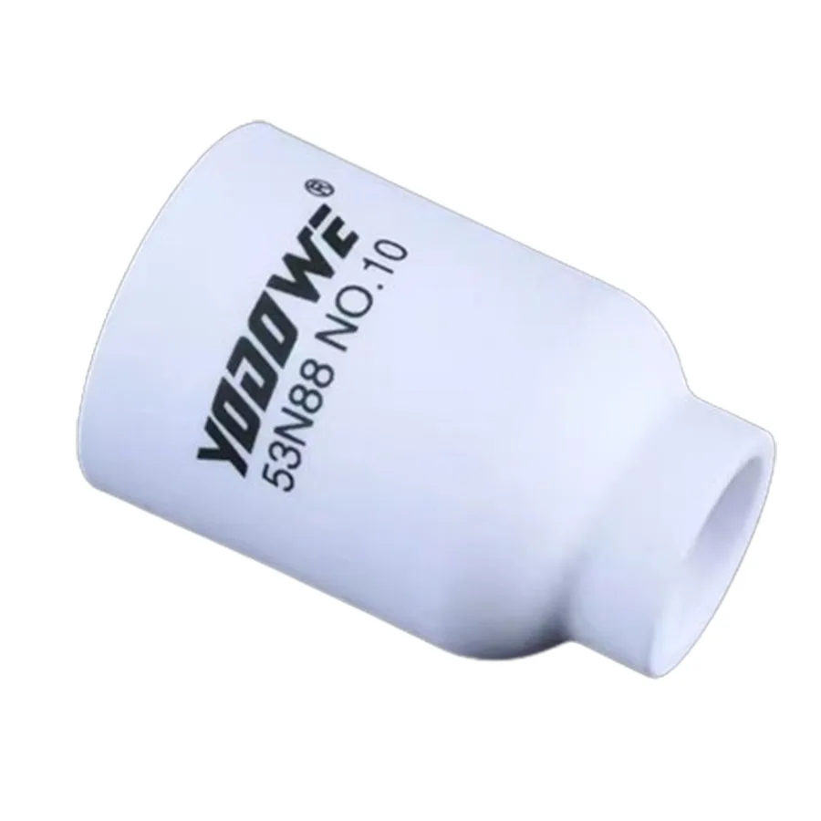 Argon arc welding ceramic nozzle general Argon arc welding ceramic nozzle accessories White ceramic nozzle 6/8/10/12