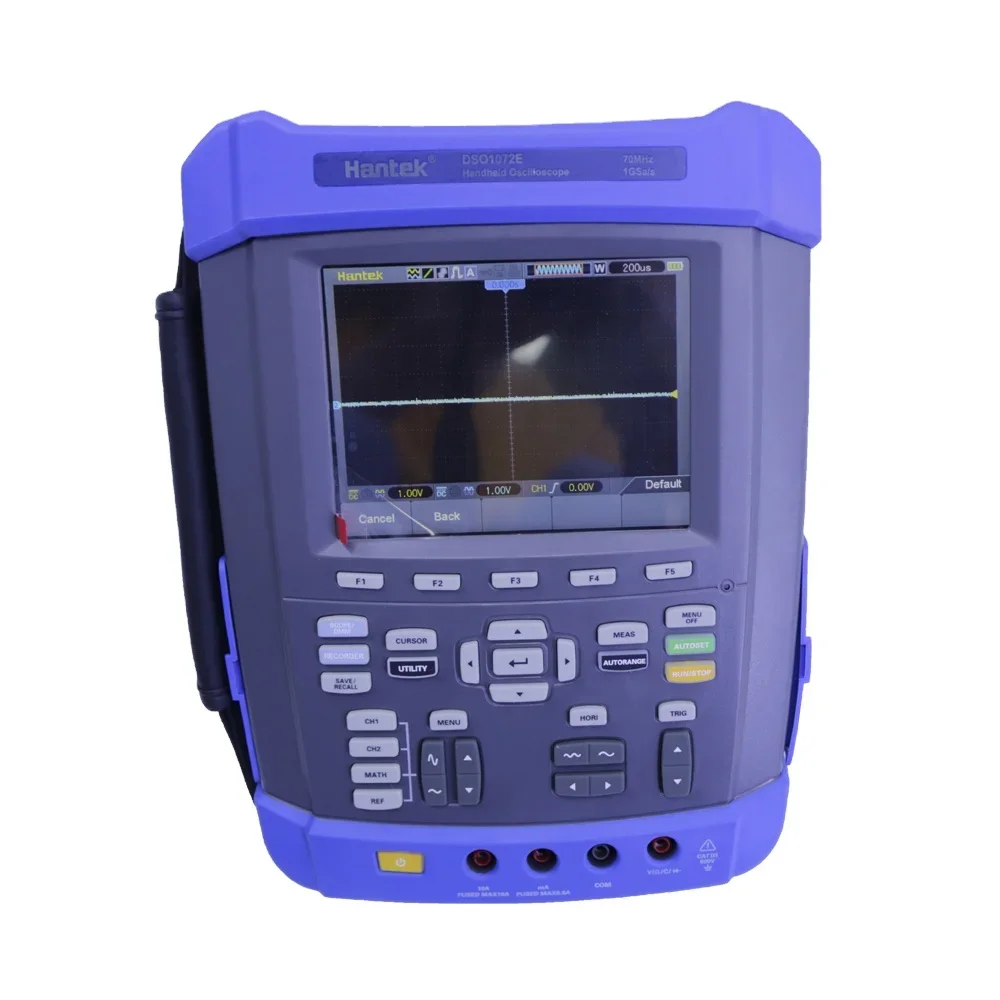 

2026 Hantek DSO1072E Digital Portable Oscilloscope Recorder DMM FFT Spectrum Analyzer Frequency Counter 1GS/s 70MHz