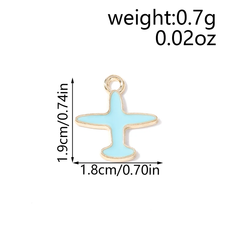 20 Stück 12x15mm Niedliche Emaille-Anhänger in Form von Segelboot-Rädern für DIY-Ohrringe, Halsketten, Handgemachtes Kunsthandwerk und Schmuckherstellungszubehör – Detail 7