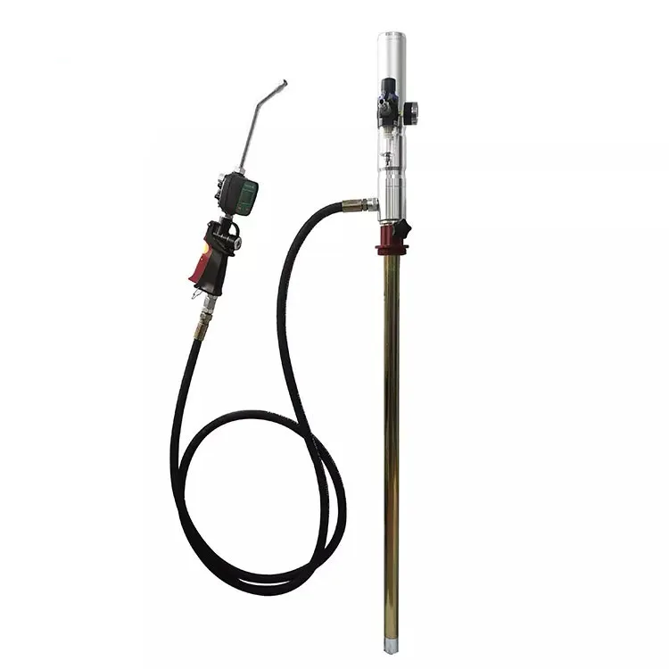 Mobile Lubrication Drum Dispenser Air Operated Pneumatic Oil  Pump with Counter Meter