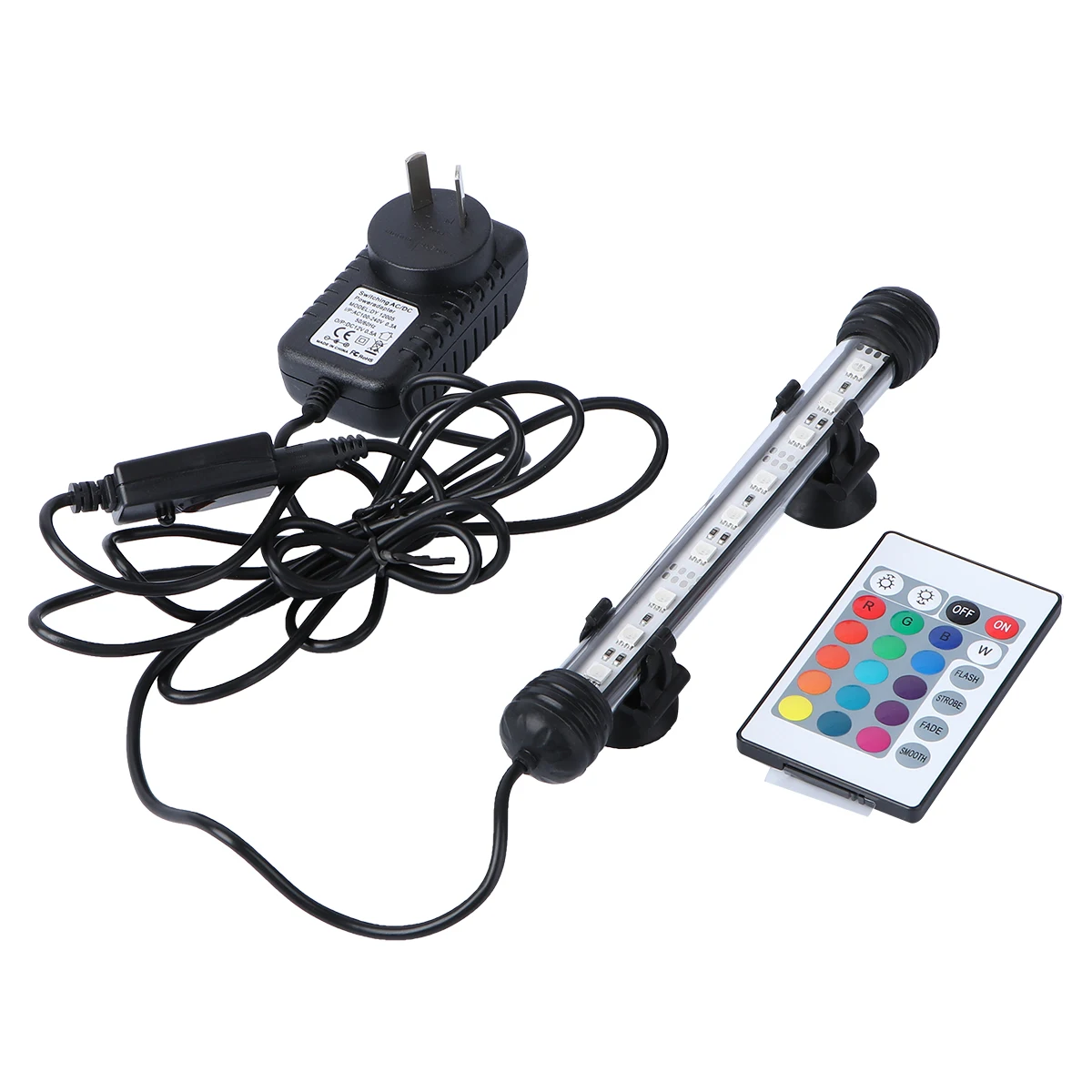

LED Aquarium Light Remote Control Fish Tank Lamp High Brightness No Flickering Easy Install Waterproof Design Full