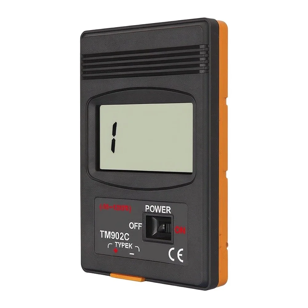 Digital Thermometer TM902CK Compatible With K Type Probes Large Clear LCD Screen Temperature Range 50 To 1370 C