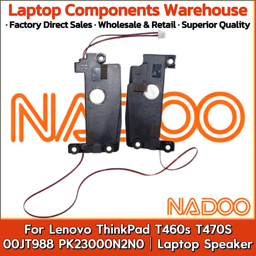 New Original Laptop Notebook built-in left and right speaker horn audio For Lenovo ThinkPad T460s T470S 00JT988 PK23000N2N0