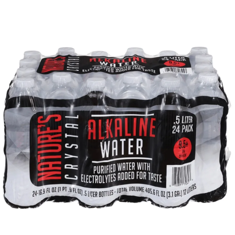 

Nature's Crystal Alkaline Water 16.9 oz Bottle 24 Case