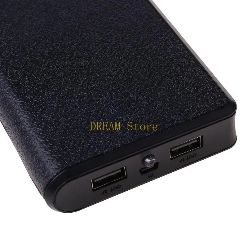 Dual USB 6x 18650 Caixa carregador bateria backup externo para capa para melhor venda