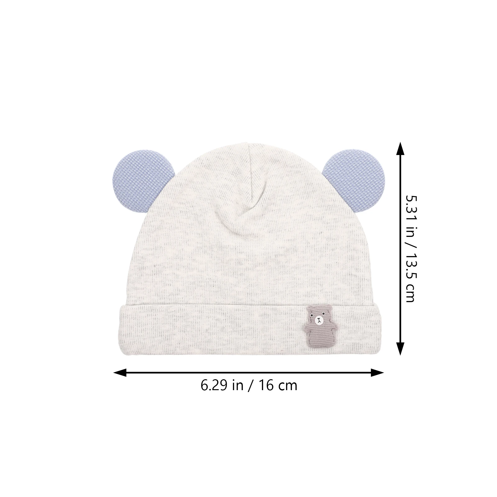 

Cotton Baby Hats Adorable Bear Design Infant Turbans Bonnet Newborn Bow Winter Cap Baby Girl Hats Cute Cotton Infants